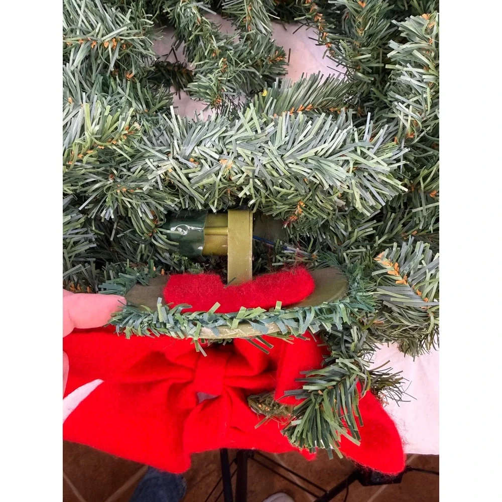 Vintage Gemmy The Original Talking Wreath -‎ Tested and Working